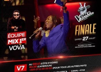 Finale « The Voice Afrique Francophone » : Vivo Music de la team Mix Premier remporte le Grand Prix (vidéo)