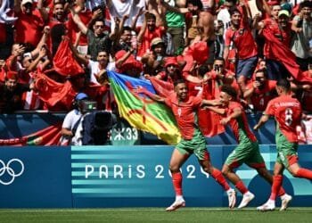 JO 2024: en football, le Maroc s&rsquo;impose devant l’Argentine après une interruption de deux heures