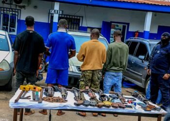 Insécurité à Conakry : un groupe de présumés bandits mis aux arrêts