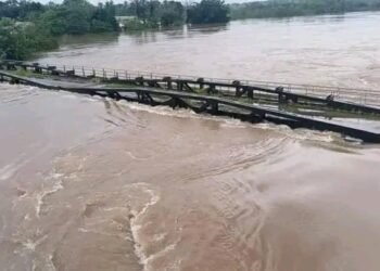 Intempéries en Guinée : le pont d’Allasoyah sous la menace des inondations