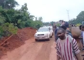 Conakry-Boké : reprise du trafic après des heures de blocage à Dioumaya