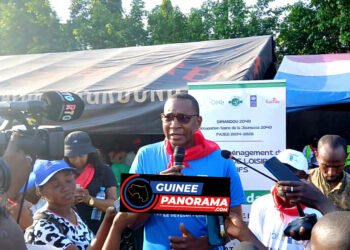 Conakry : pose de la première pierre du futur Centre de loisirs sportifs à Wanindara