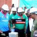 Conakry : pose de la première pierre du futur Centre de loisirs sportifs à Wanindara