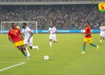 Éliminatoires CAN 2025 : le Syli national maîtrise la RDC et reprend la 2ᵉ place du groupe H