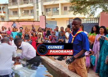 Baptême de Noël : deux fidèles de l’Église Bible Ouverte de Sonfonia témoignent de leur baptême