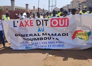 L’Axe se rallie à DOUMBOUYA : « Nous ne voulons plus que notre zone soit endeuillée par des manifestations politiques »