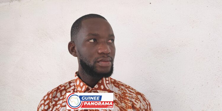 Mohamed Lamine KABA, journaliste/Kaloum, jeudi 13 février 2025 - Photo : Saa Joseph KADOUNO - Guineepanorama.com