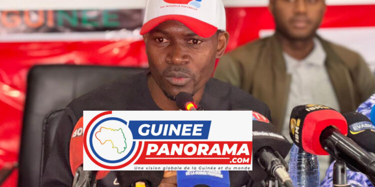 Jacques Lèwa LÉNO, Commissaire à l'éthique et à la déontologie des Médias Awards Guinée/Maison de la Presse de Conakry, lundi 10 février 2025 - Photo : Mamadou Mouctar SYLLA - guineepanorama.com