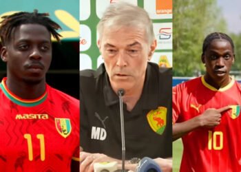 Absence de Moriba KOUROUMA et Mohamed BAYO : ils « …ont besoin de se focaliser sur leur rendement en club… » (DUSSUYER)